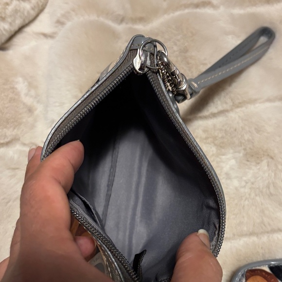 Coach Multicolor Circle Pattern Wristlet - Picture 3 of 6